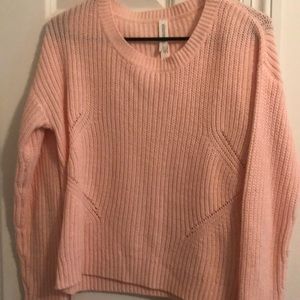 Aeropostale Light Pink Knit Sweater